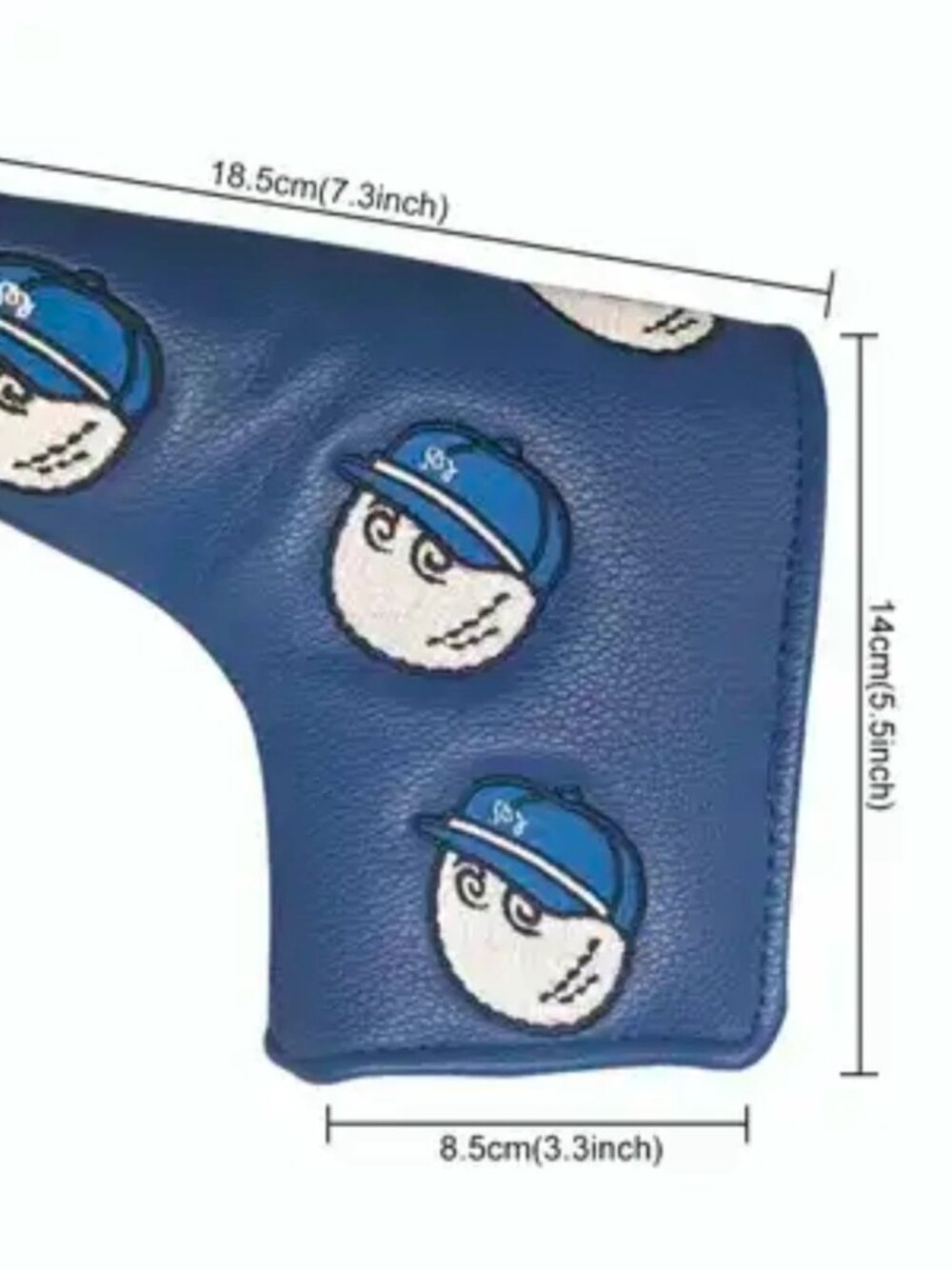 Malbon Golf Putter Headcover Golf Club Protective Sleeve